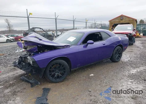 2016 Dodge Challenger R/T Plus из США, поврежденный, VIN 2C3CDZBT3GH142608